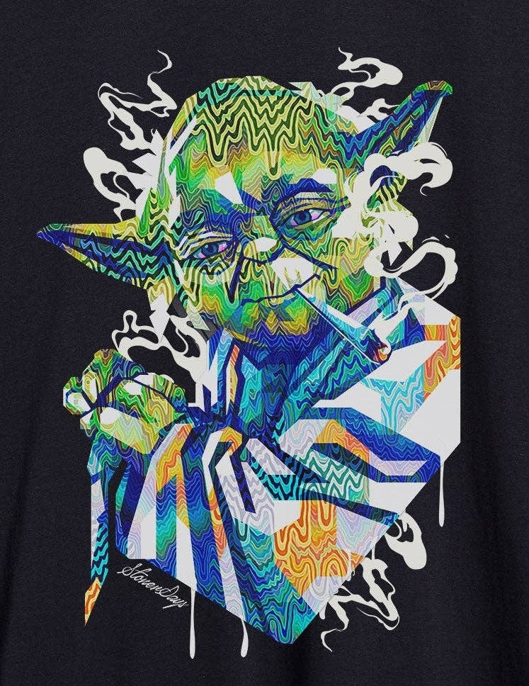 Men's Pop Art Jedi Master
